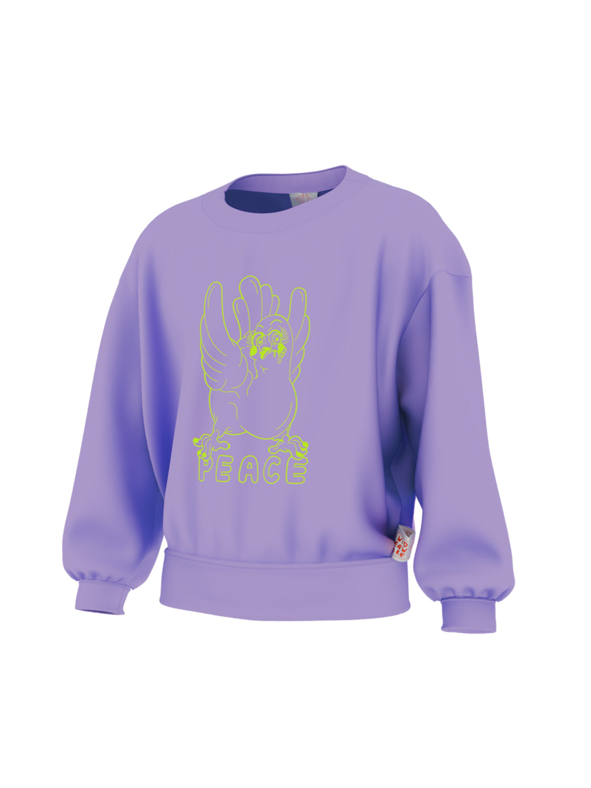 PEACE SWEATER LILA