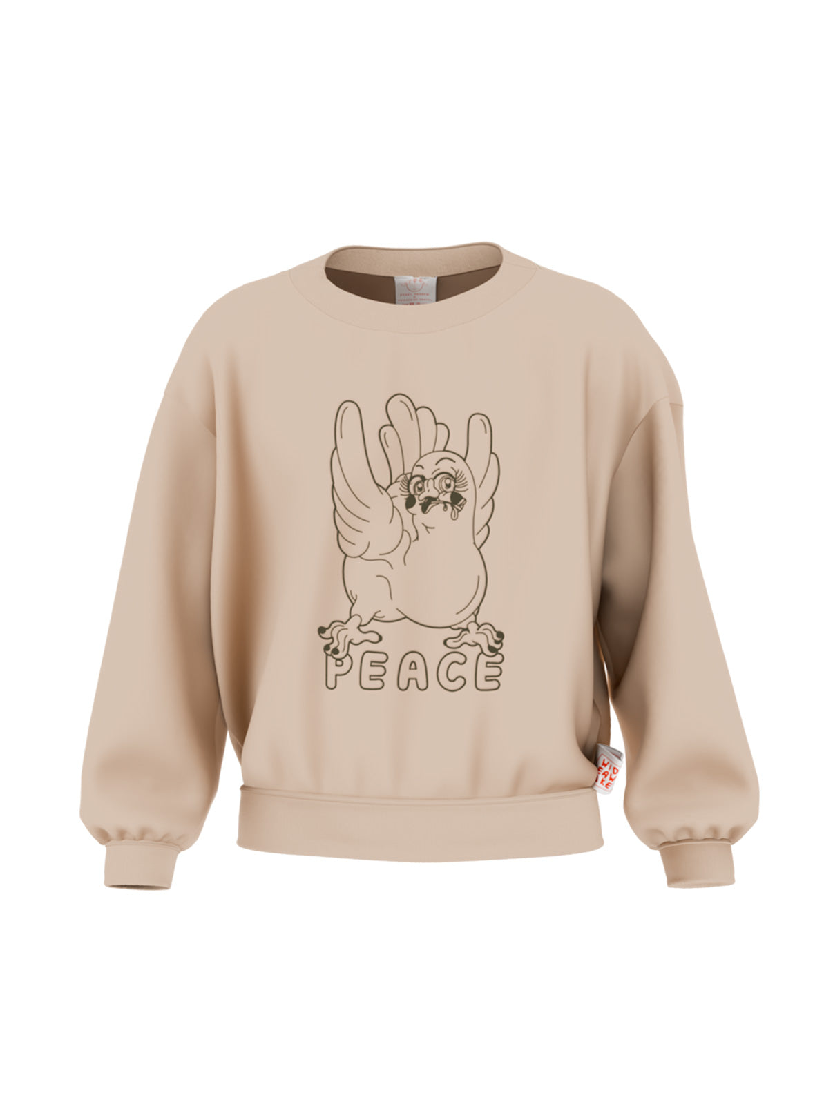 PEACE SWEATER SAND