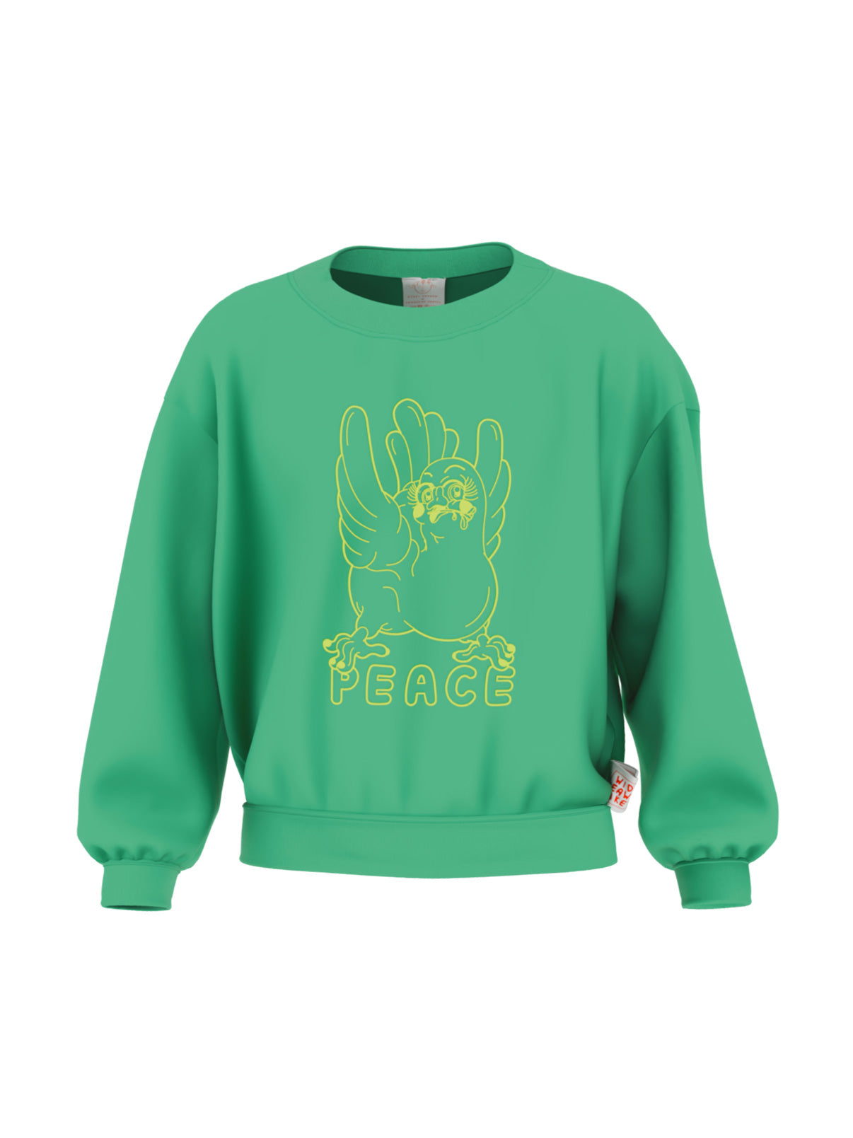 PEACE SWEATER GREEN