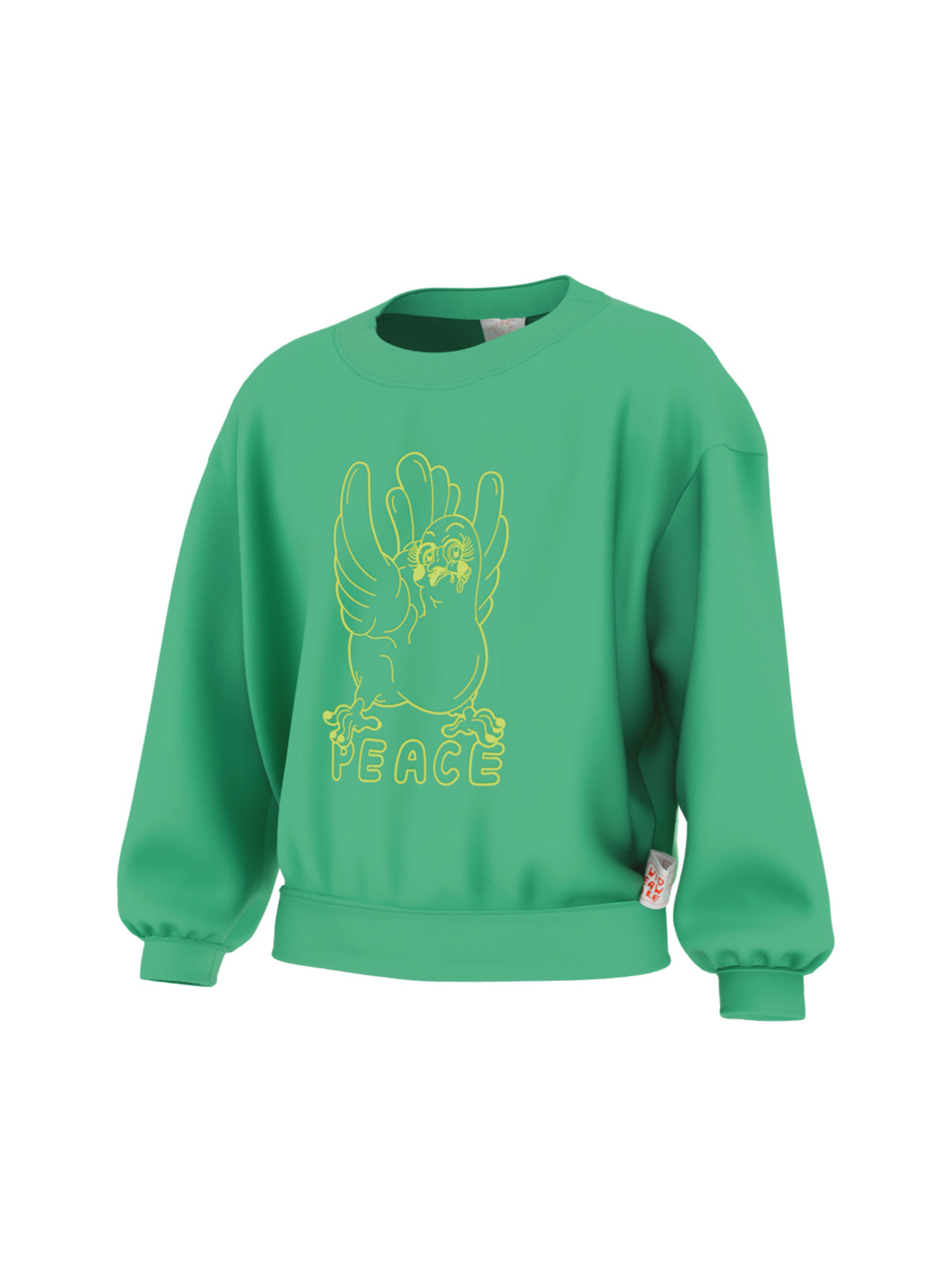 PEACE SWEATER GREEN