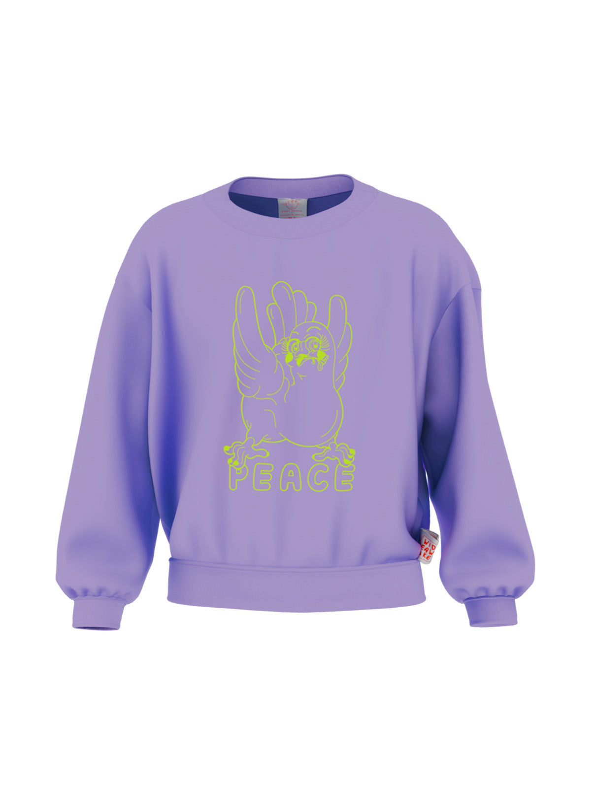 PEACE SWEATER LILA
