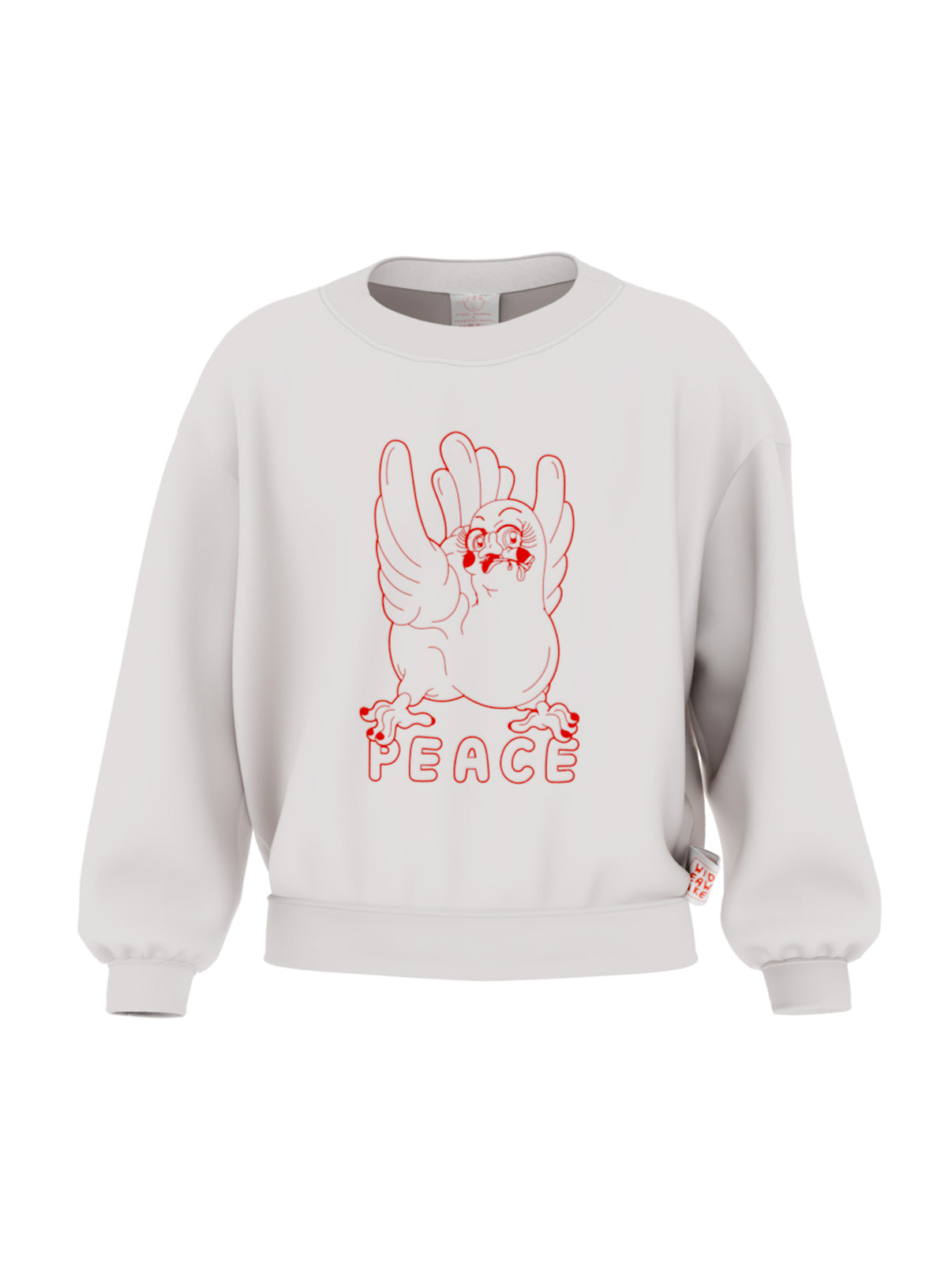 PEACE SWEATER WHITE