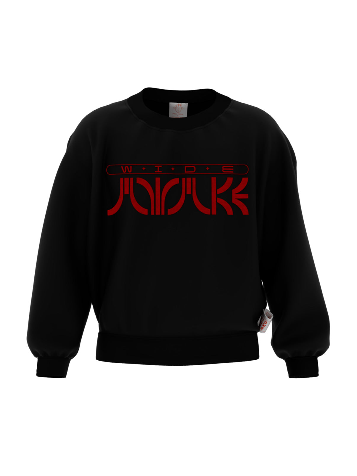 PUFFY LOGO SWEAT BLACK