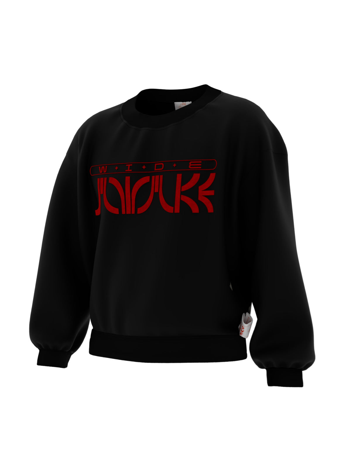 PUFFY LOGO SWEAT BLACK
