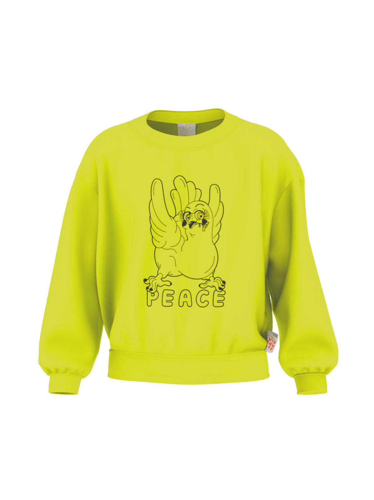 PEACE SWEATER LIME