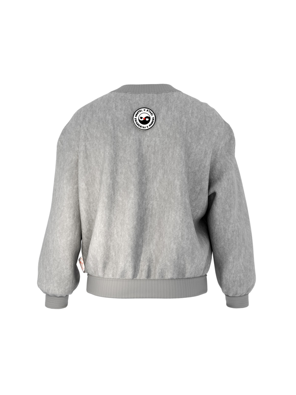 PUFFY LOGO SWEAT GREY