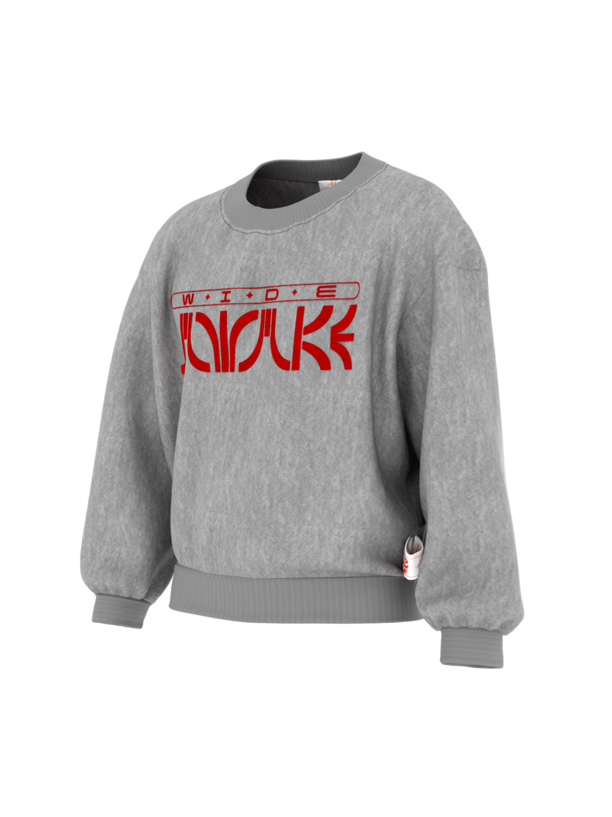 PUFFY LOGO SWEAT GREY