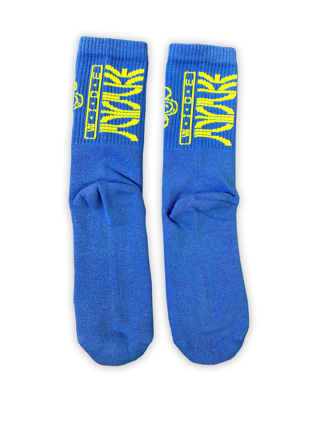 Blue Flower Socks