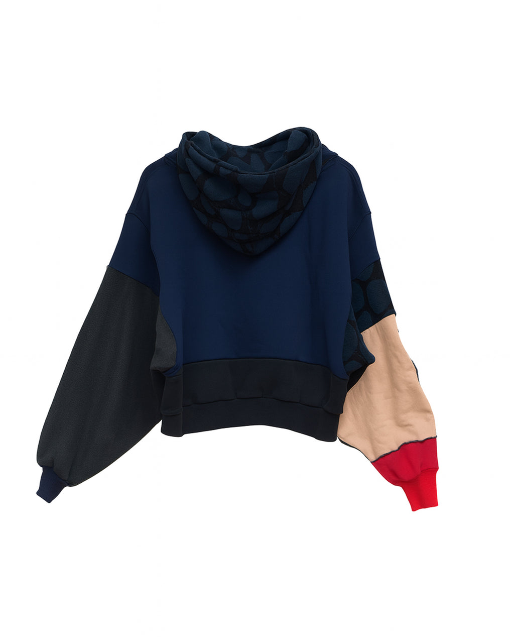 UPCYCLING ONE OFF PRINT DAT ASS HOODIE