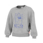 PEACE SWEATER ASH/BLUE