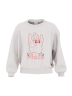 PEACE SWEATER WHITE