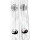 WHITE FLOWERS SOCKS