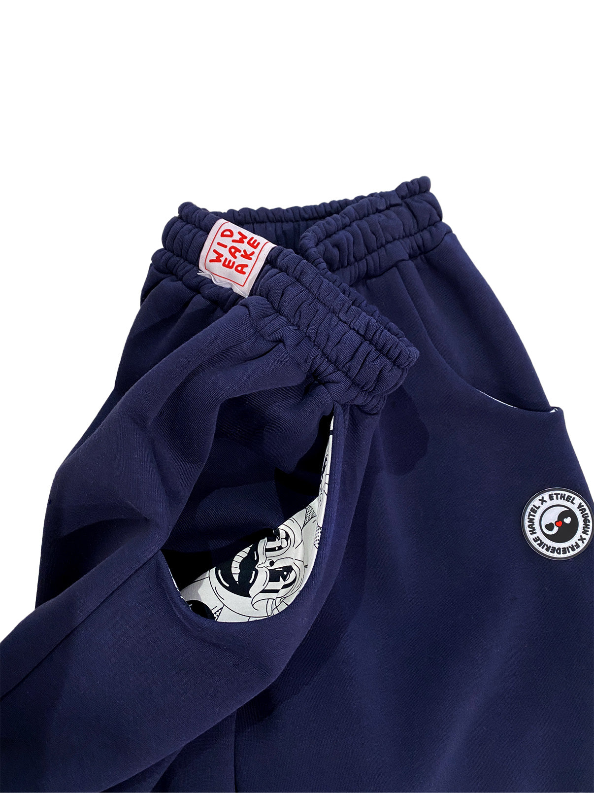 Flower Pant Heavy Sweat Midnight Blue