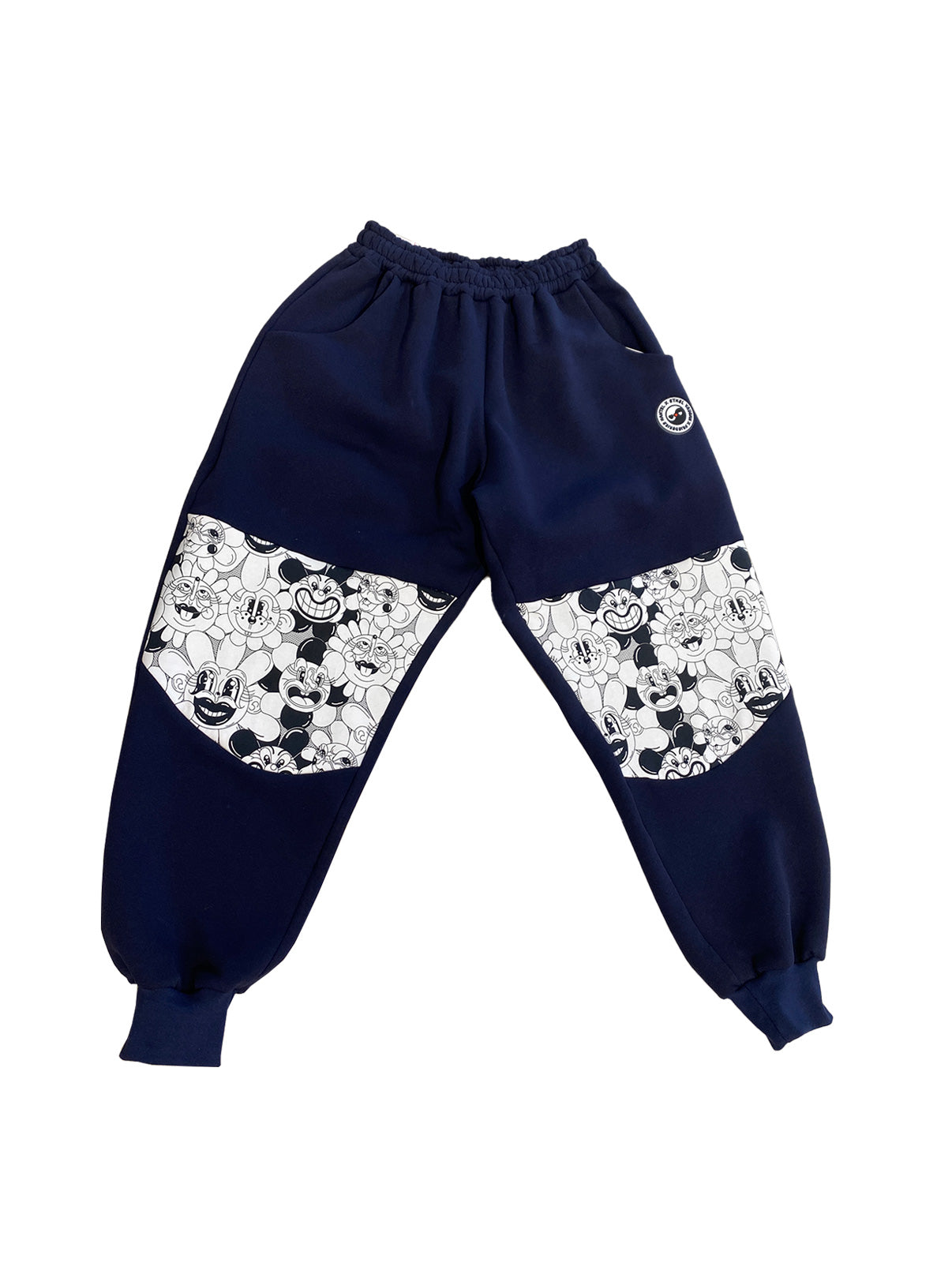 Flower Pant Heavy Sweat Midnight Blue
