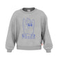 PEACE SWEATER ASH/BLUE
