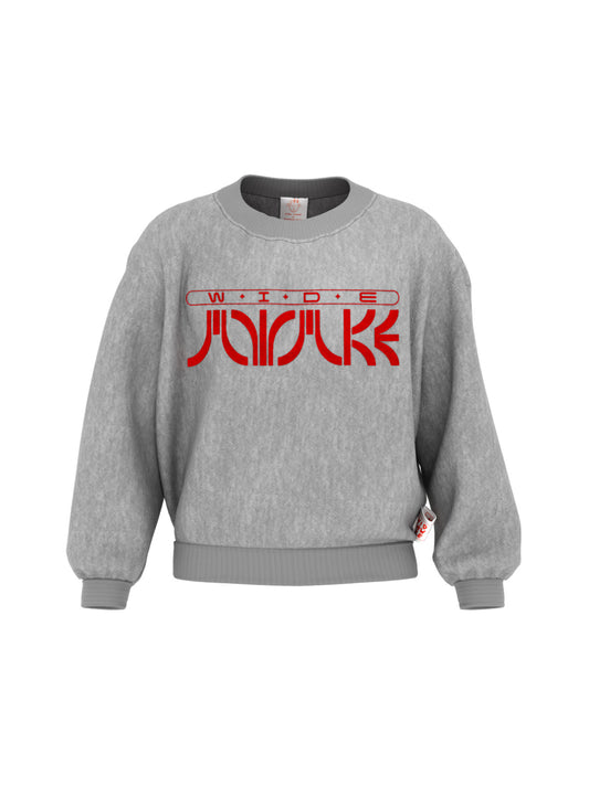 PUFFY LOGO SWEAT GREY