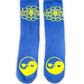 Blue Flower Socks