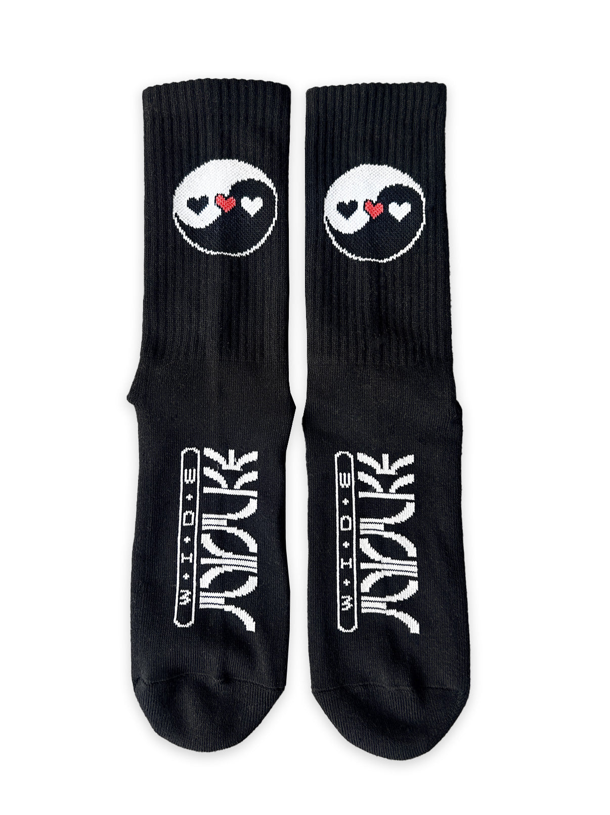 BLACK FLOWERS SOCKS