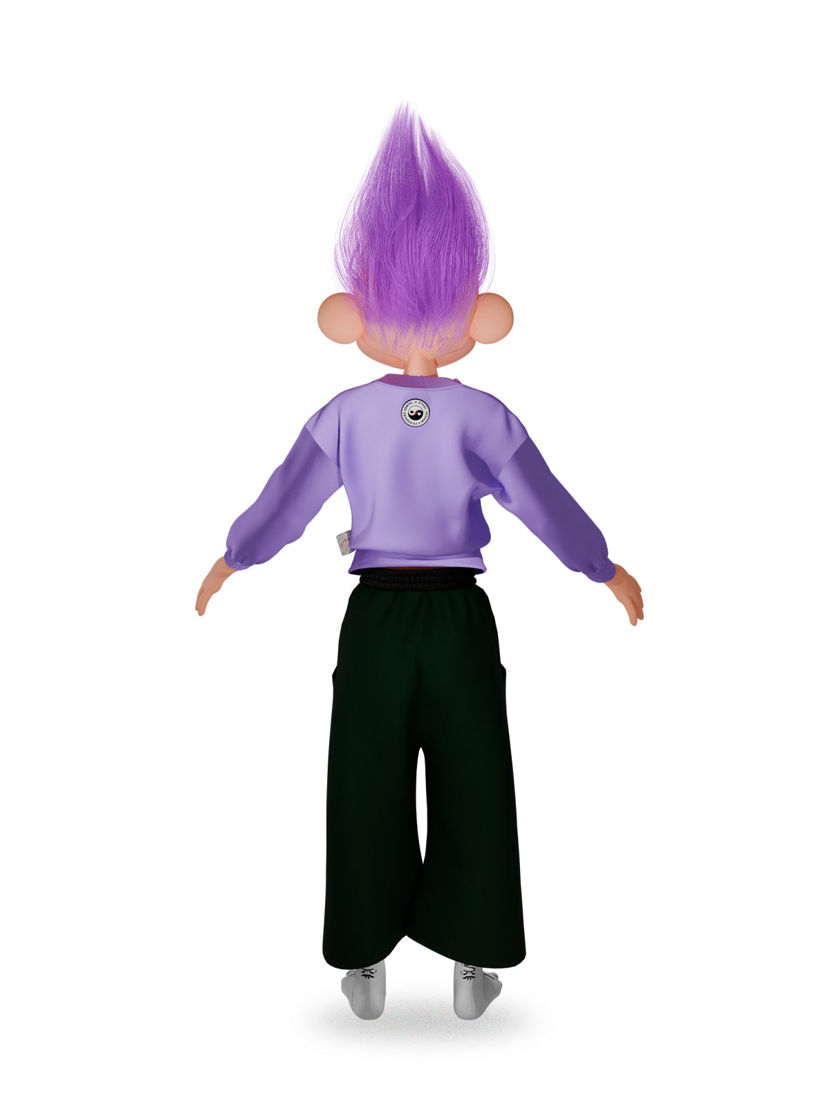 PEACE SWEATER LILA